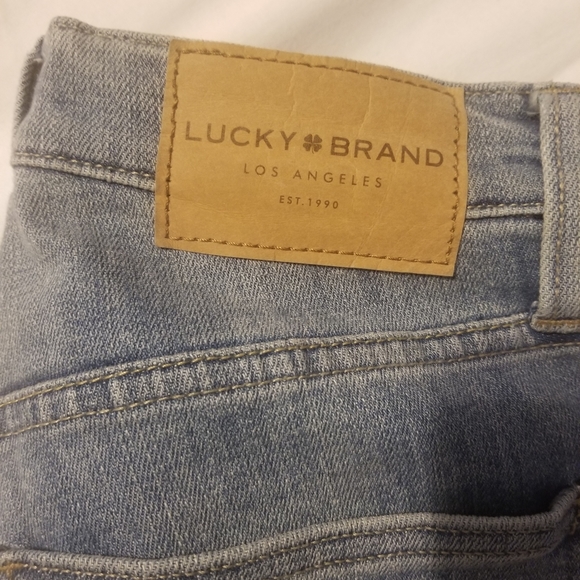 1990 est. Lucky Brand Jeans Size 2/26 R. Color Light Blue - Picture 8 of 9